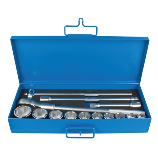 Trusa 14 piese Unior capete chei tubulare 3/4”, 7/8" -1 7/8"