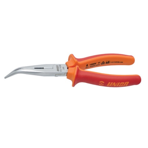 512/1VDEBI Cleste cu varfuri semirotunde indoite si tais izolat 1000 V, L 170 mm - 610438