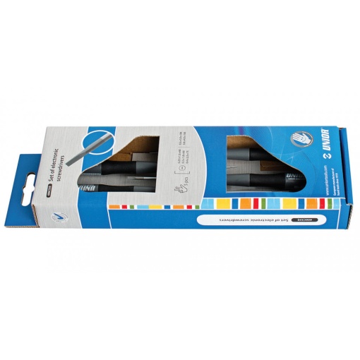 606CS5E Set de surubelnite pentru electronisti in cutie de carton / 5 piese - 620959