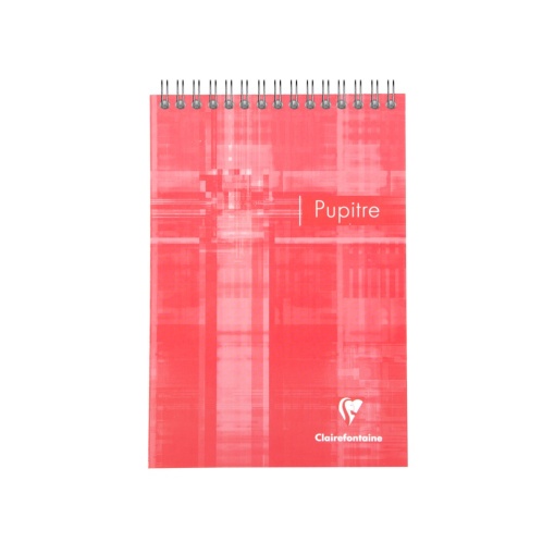 Blocnotes A5, spirală, 80 file, Clairefontaine Pupitre