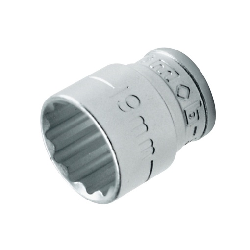 Cap cheie tubulara cu dublu hexagon MOB 3/8” - DH - 17,8 mm
