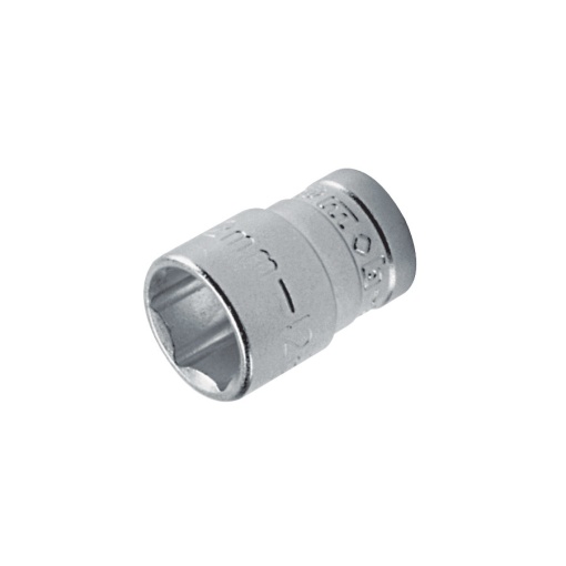 Cap cheie tubulara cu simplu hexagon MOB 1/4” - SH inch - 9/16"