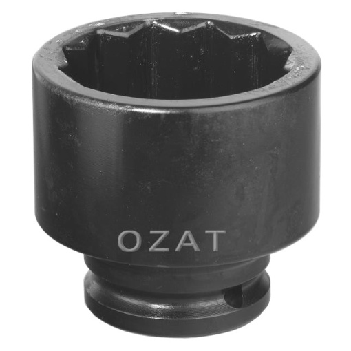 Cap cheie tubulara impact OZAT 1/2" 12 laturi, scurta, 18mm L38mm