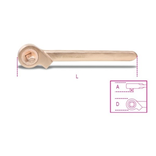Cheie clichet actionare 3/4" Antiex 926BA/50