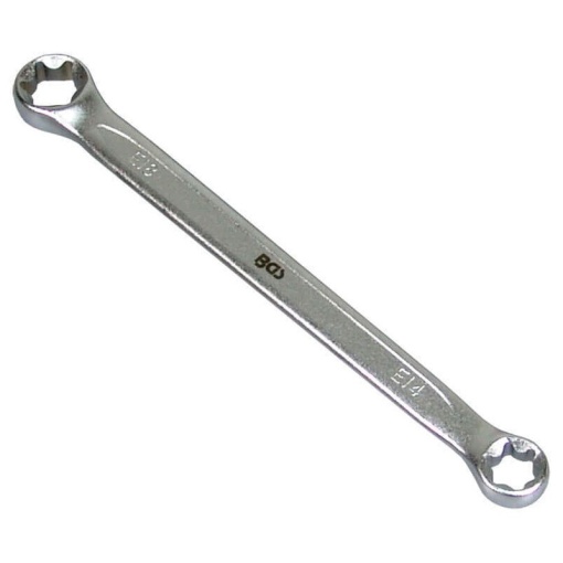 Cheie inelara stelata torx-negativ dubla profil E, E14xE18