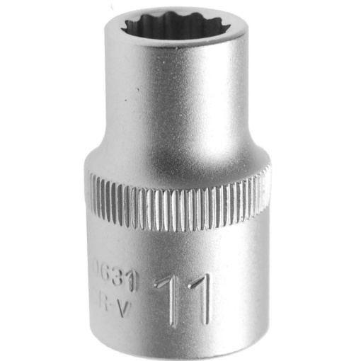 Cheie tubulara 12 puncte (dublu hexagon), 11mm, 1/2"