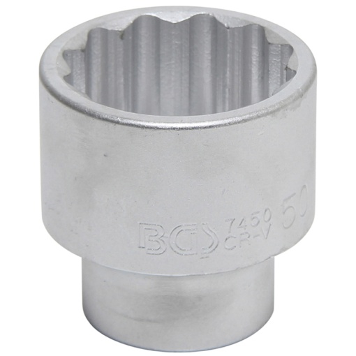 Cheie tubulara BGS 12 puncte (dublu hexagon), 50mm, 3/4"