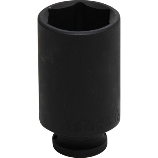 Cheie tubulara lunga de impact BGS 32mm, 1/2"