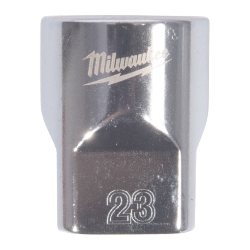 Cheie tubulara scurta in 12 puncte Milwaukee 1/2", 23mm