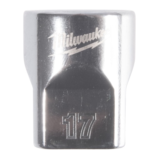 Cheie tubulara scurta in 12 puncte Milwaukee 3/8", 17mm