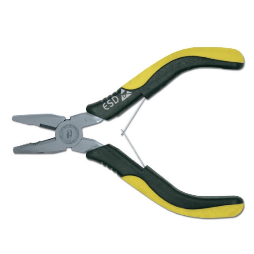 Cleste combinat ESD cu maner bimaterial 120 mm