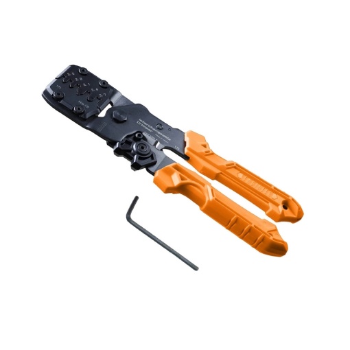 Cleste sertizat multifunctional ultra-precis ENGINNER PAD-13, cap sertizare interschimbabil, 205 mm, fabricat in Japonia
