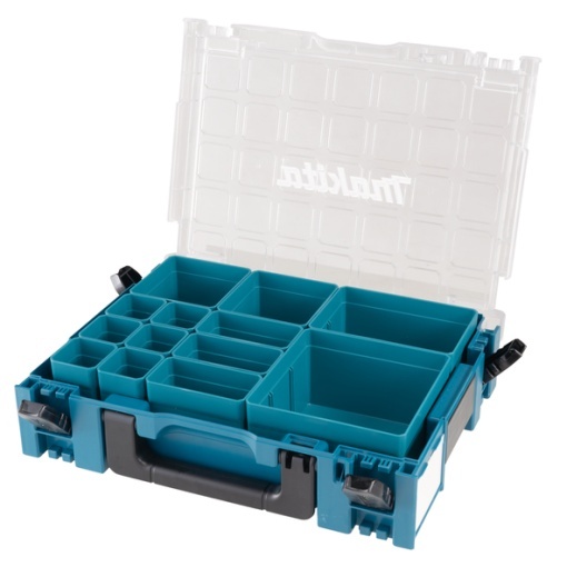 Cutie din plastic, 395x295x105 mm, maner transport, sistem clipsare stocare supraetajata