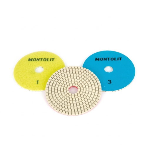 Discuri diamantate Montolit PDR KIT pentru polish cu velcro