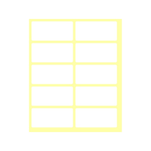 Etichete plic 56 x 26 mm 100/set