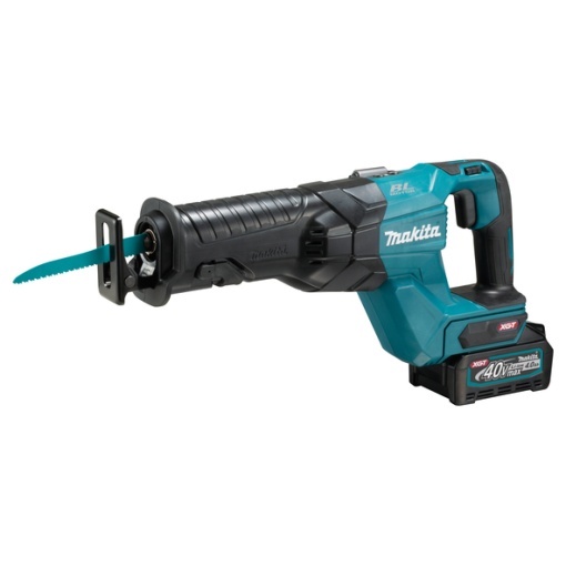 Fierastrau alternativ Makita XGT 40Vmax, 32 mm, livrat cu 2 acumulatori