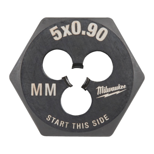 Filiera hexagonala Milwaukee pentru filet metric, M5-0.90