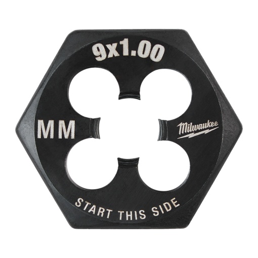 Filiera hexagonala Milwaukee pentru filet metric, M9-1.00