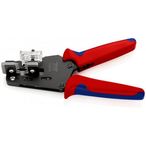KNIPEX 12 12 12 clește de precizie dezizolator cu cuţite profilate cu manşoane multicomponent brunat 195 mm