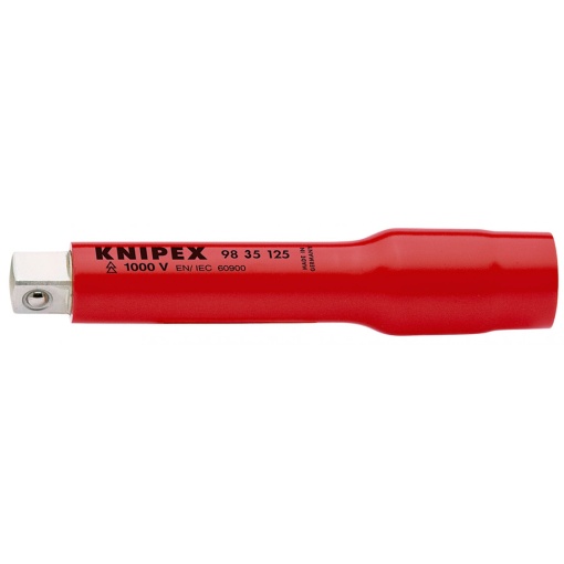 KNIPEX 98 35 125 prelungire cu element rectangular interior / exterior de 3/8" 125 mm