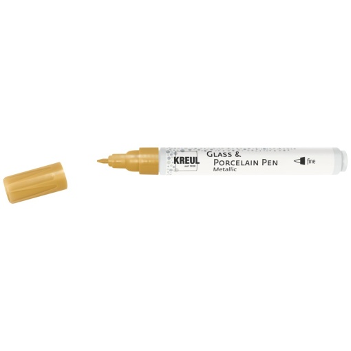 KREUL Glass & Porcelain Pen Metallic Fine