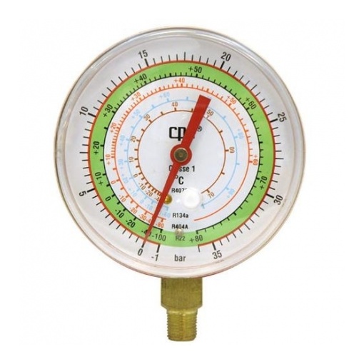 Manometrul RGUH CPS de înaltă presiune cu ulei R407C,R134A,R22,R404A