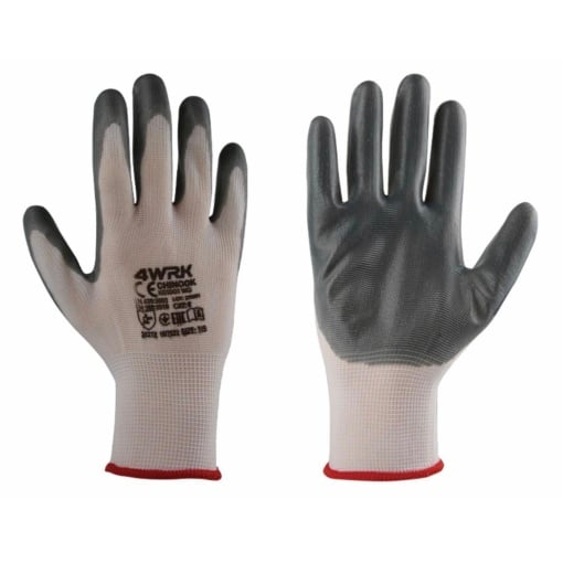 Manusi de lucru 4WRK CHINOOK poliester/nitril KS1001 WG XL
