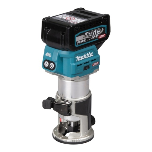 Masina de frezat unimanuala Makita XGT, 6 / 8 mm, livrata cu 2 acumulatori 40Vmax 4.0Ah