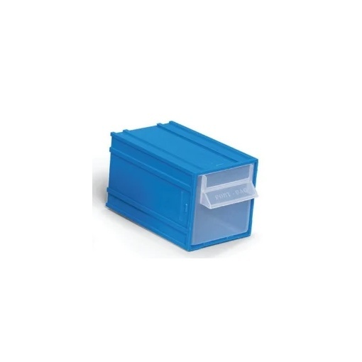 Modul plastic cu capac Port-Bag 80x140x80mm albastru