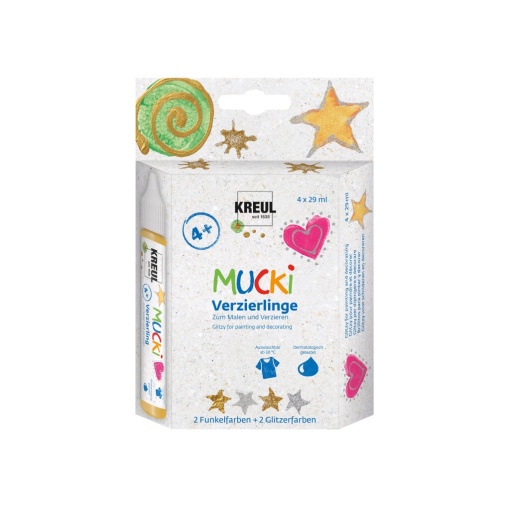MUCKI Glitzy 4/set