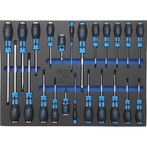 Organizator pentru carucior BGS, 23 surubelnite , 3/3 sertar