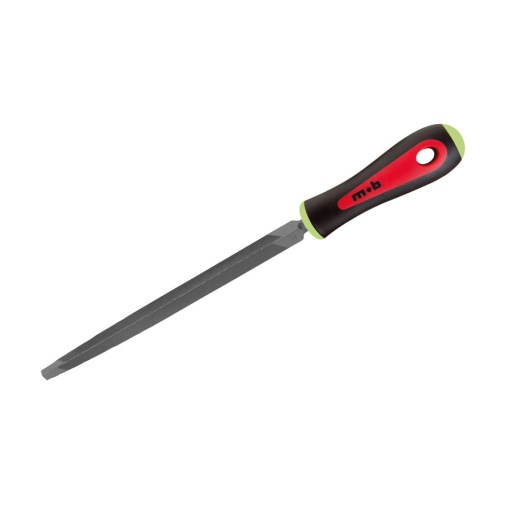 Pila MOB triunghiulara pentru ascuţit cu mâner - 125 mm S