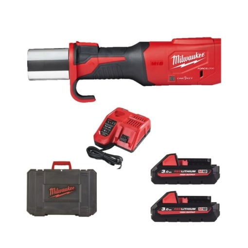 Presă compactă fără perii M18™ FORCE LOGIC™ ONE-KEY™ Milwaukee M18 ONEBLHPT-302C, alimentare cu acumulator - echipat