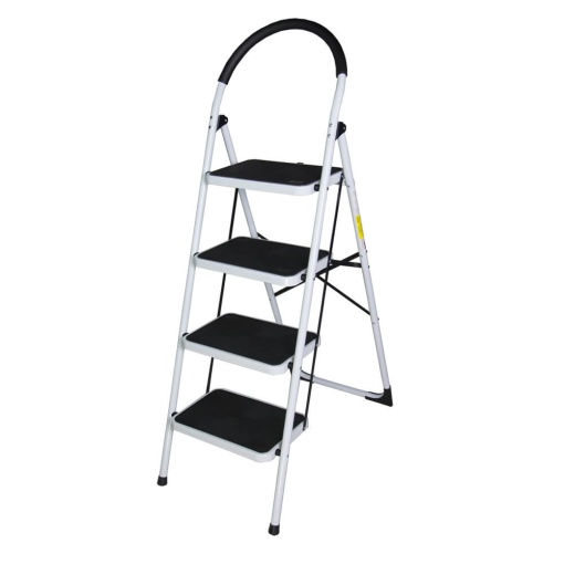 Scara otel BISONTE STR0204 4 trepte, inaltime maxima 95 cm pentru interior