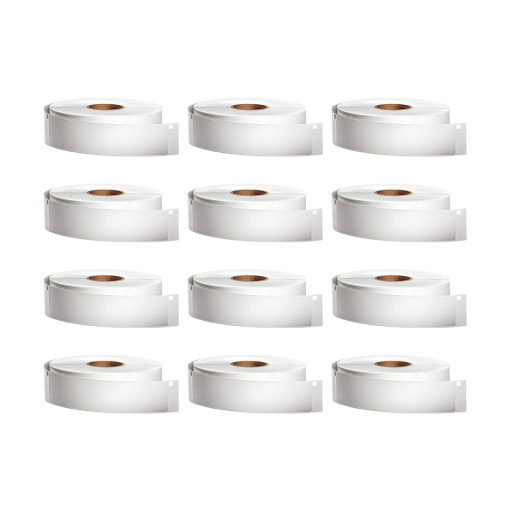 Set 12 x Etichete originale multifunctionale DYMO LabelWriter 19 x 51 mm albe DYMO LW 11355R S0722550
