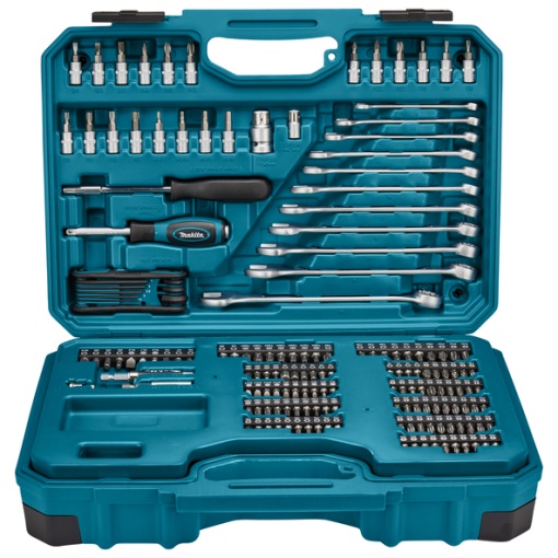 Set 221 piese Makita accesorii si scule de mana