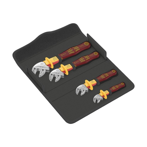 Set 4 x Cheie reglabila VDE WERA 6004 Joker 7 - 19 mm, 119 - 226 mm 05020170001