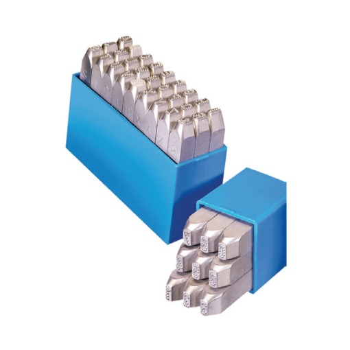 Set 9 poansoane HEIDENPETER cifre 10mm RP