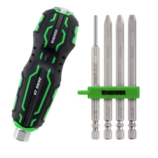 Set Maner Surubelnita De Trecere Suporta Impact Ciocan Engineer DZ-70 cu 4 biti extractori 105 mm Engineer DBZ-62 63 64 65