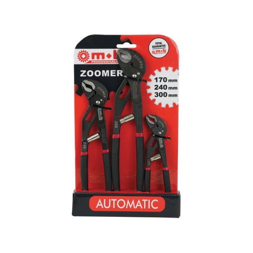 Set MOB 3 clesti reglabili cu autoblocare AUTOMATIC ZOOMER - 3