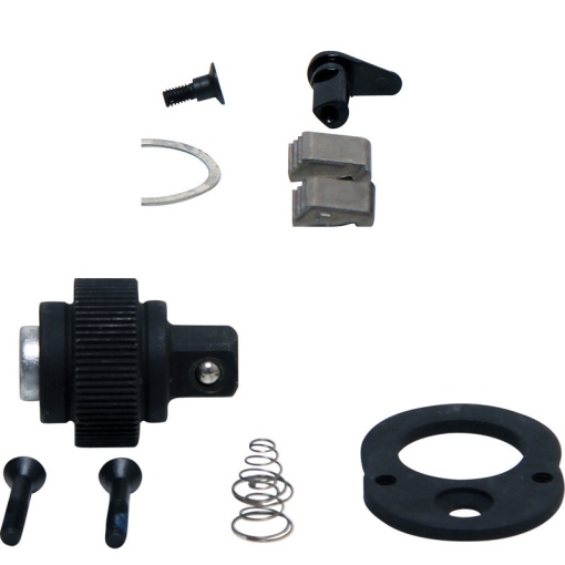 Set reparatie cheie cu clichet cu 72 dinti, 1/4"