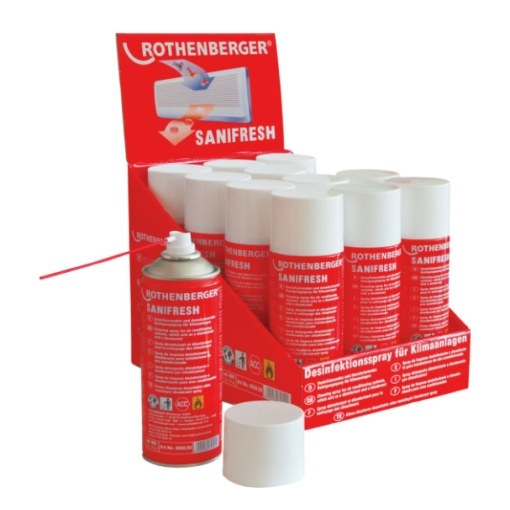 Spray antiseptic si odorizant Rothenberger Sanifresh 400 ml - 12/buc
