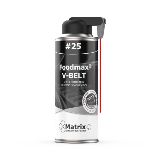 Spray pentru protecția și întreținerea centurii trapezoidale - Foodmax V-Belt #25