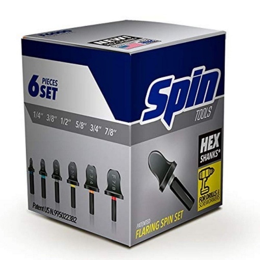 Trusă de bercuit conducte Spin Tools F6000