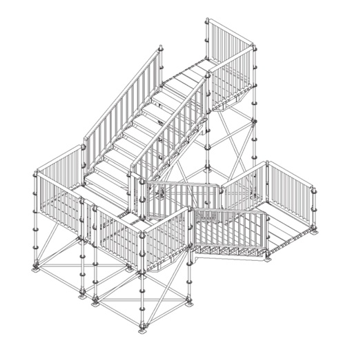 Turn scara, Condor, model Multicom TS, inaltime etaj 2.00 m Sistem prindere – multidirectional