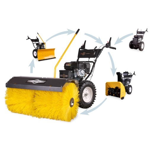 Utilaj multifunctional Texas Combi 800TG pt curatenie drumuri si spatii verzi, 5CP, 4+1, benzina, sfoara, fara accesorii incluse