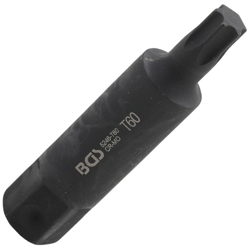 Varf torx BGS T60, antrenare 22 mm hex, lungime 100 mm