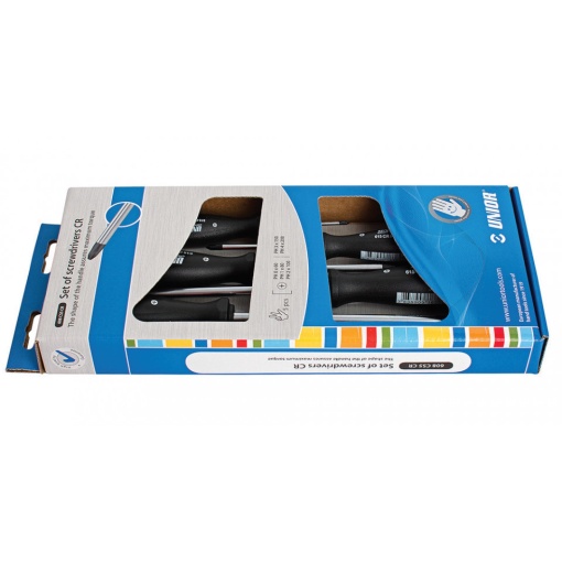 608CS5CR Set surubelnite profil Phillips (PH), maner polipropilena, cromate / 5 piese - 617028