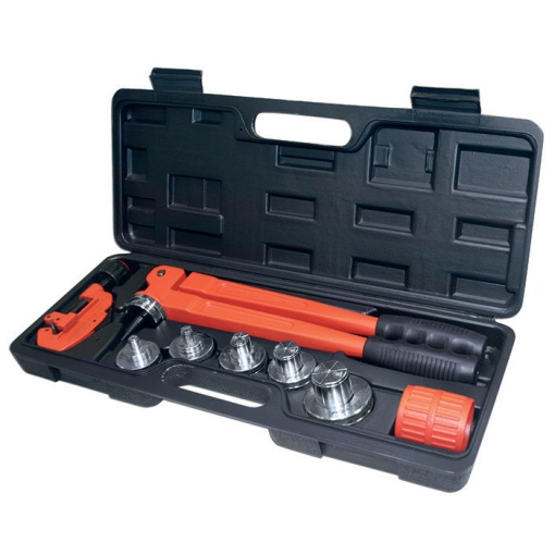 68206 Trusa scule pentru expandat tevi cupru moale si aluminiu, DIM 12-15-18-22 mm