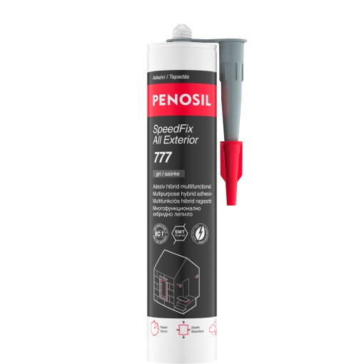 Adeziv hibrid multifuncțional PENOSIL SpeedFix All Exterior 777, gri, 280ml